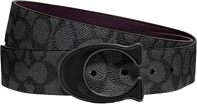 Amazon.co.jp: Coach レディース 38 Mm Cts リバーシブル 樹脂